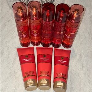 New Set Bath & Body Bidy Cream fragrance Mist